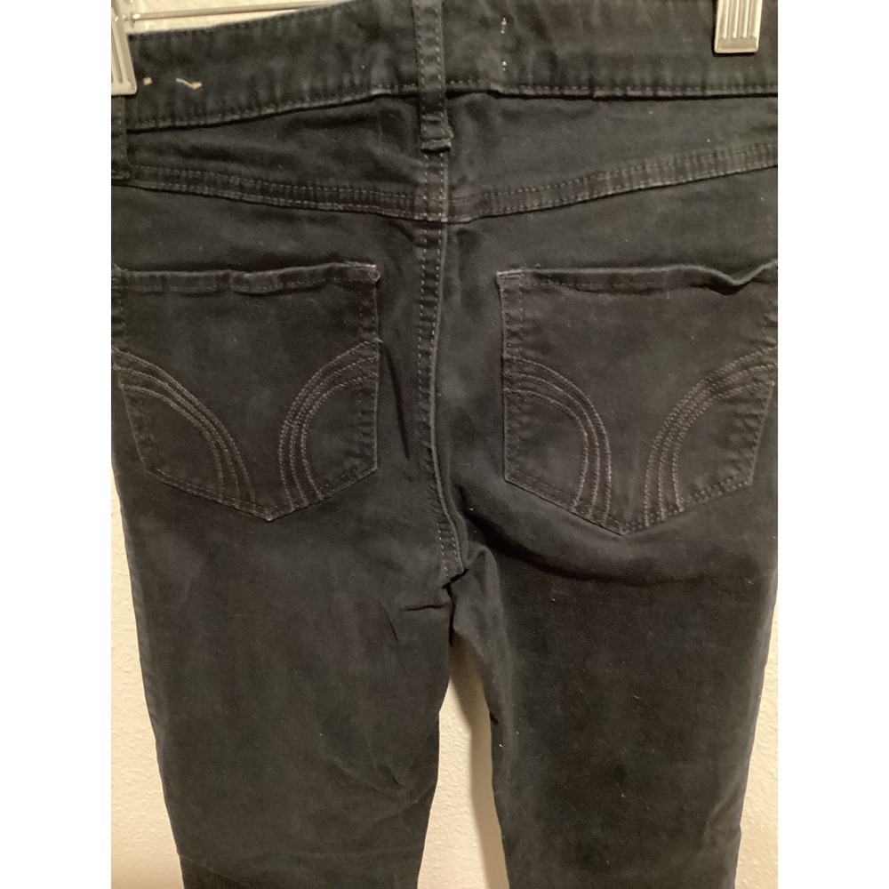 Hollister High Rise Skinny Jeans Black Women's Size 00 Short - Picture 4 of 4